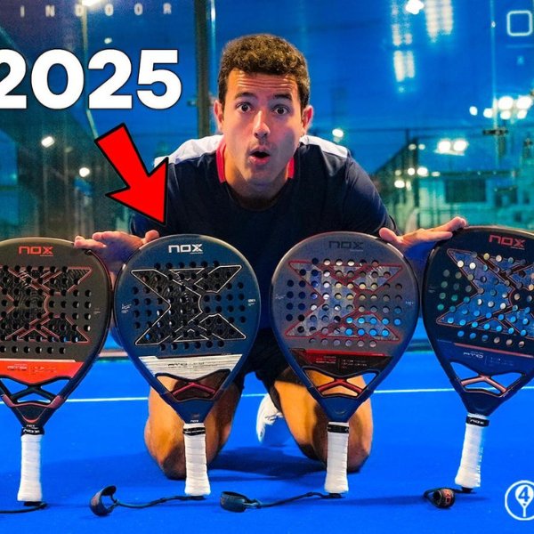 Pablo de el4Set prueba las nuevas palas de Agustín Tapia para 2025