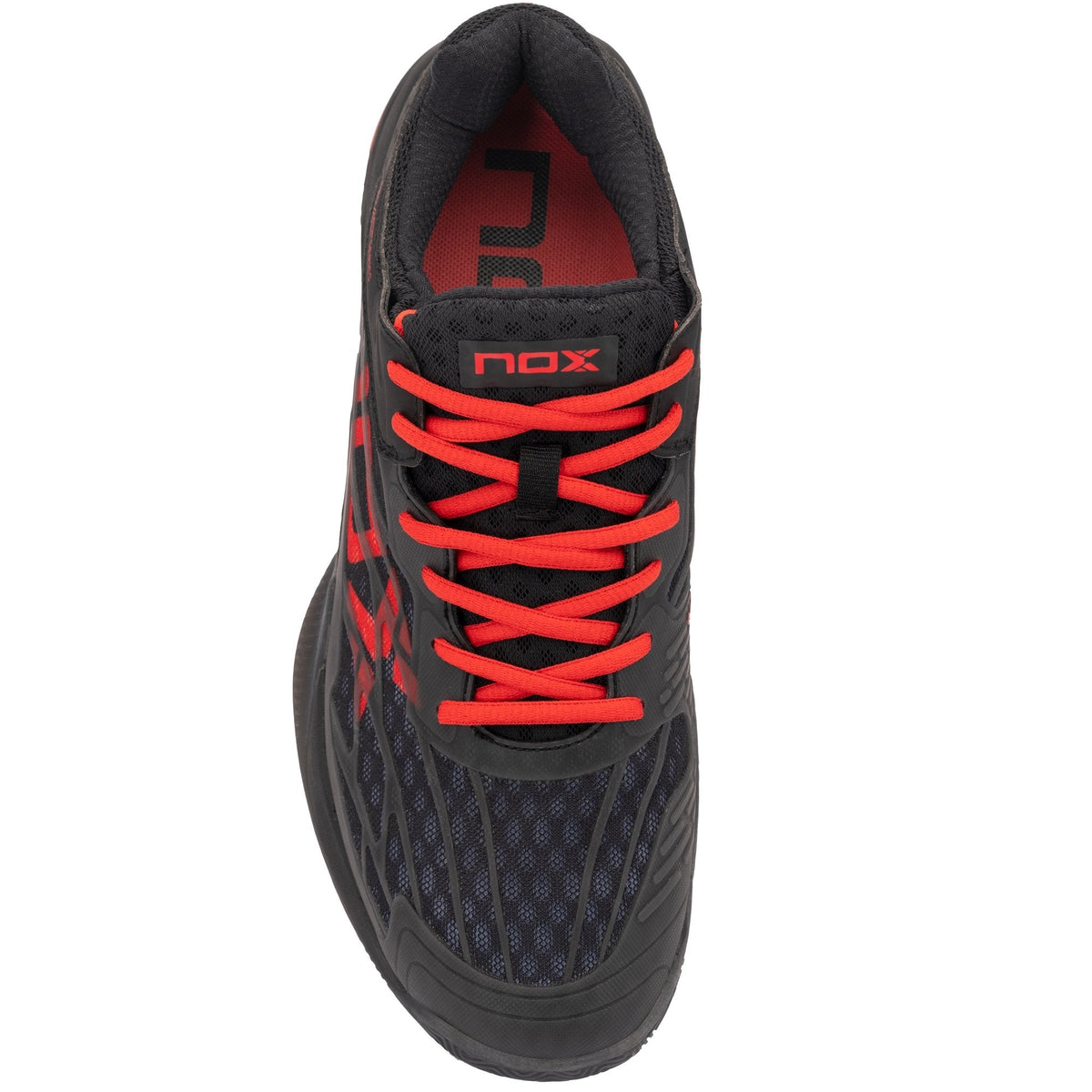 NOX Zapatillas AT10 LUX Negro/Rojo