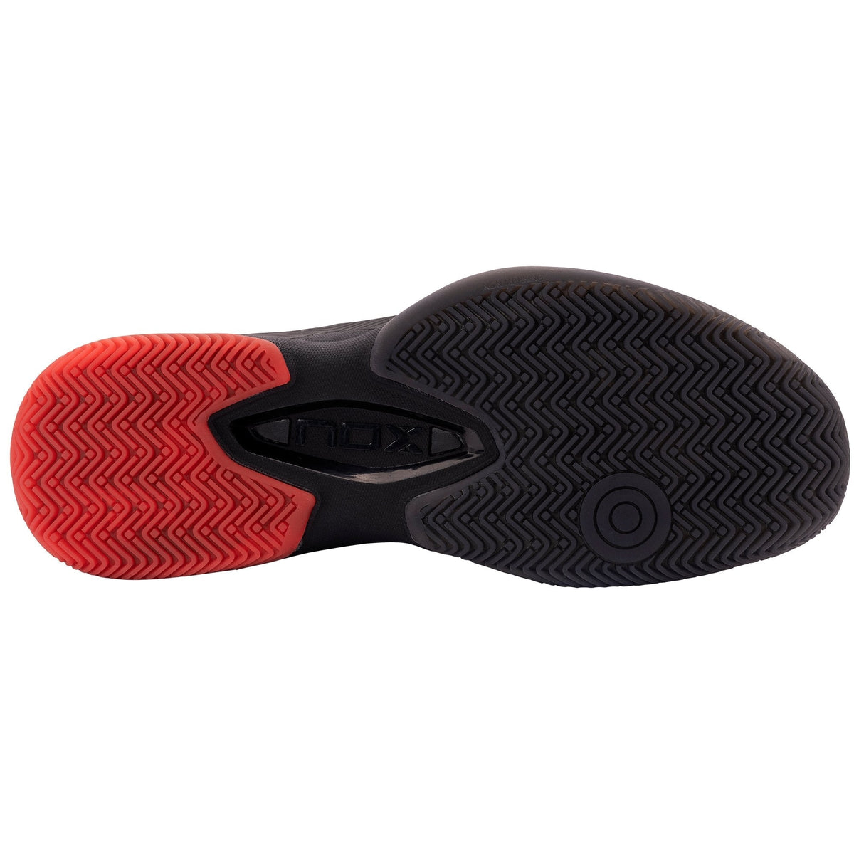 NOX Zapatillas AT10 LUX Negro/Rojo