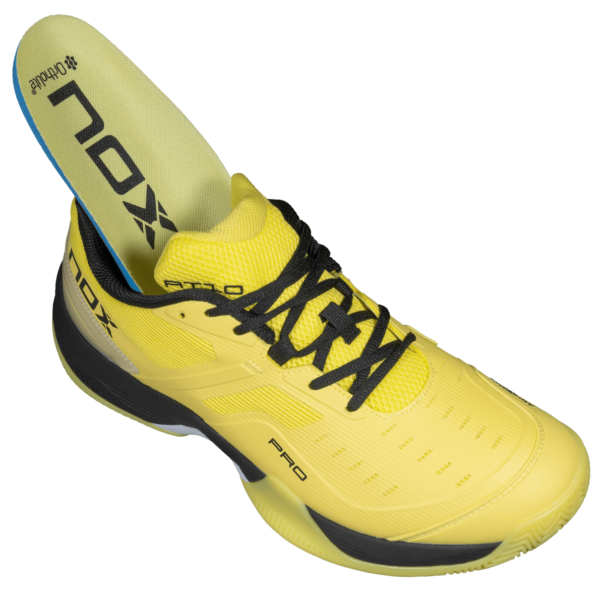 NOX Zapatillas AT10 PRO Amarillo Verano/Negro