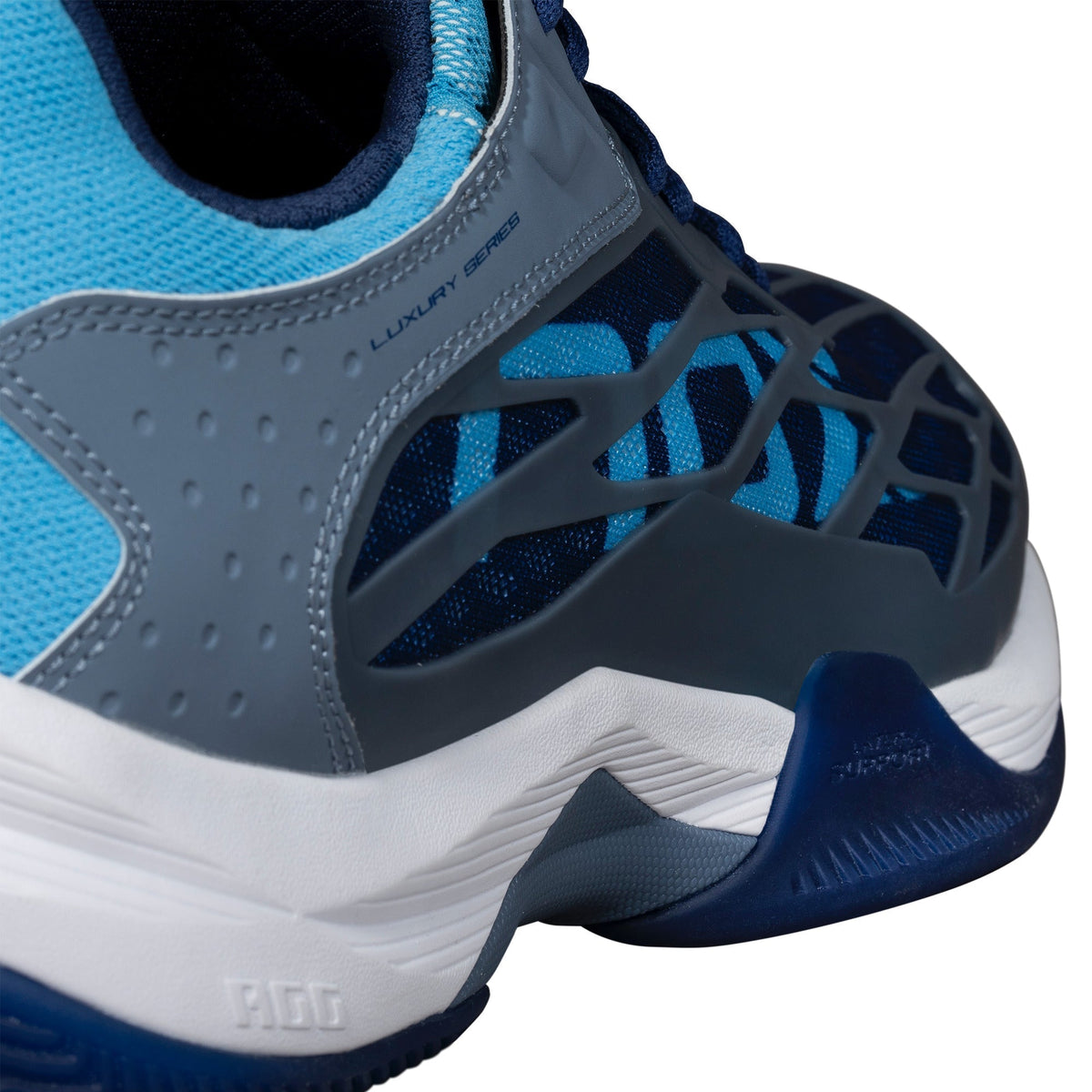 NOX Zapatillas AT10 LUX Piedra/Azul Bonnie