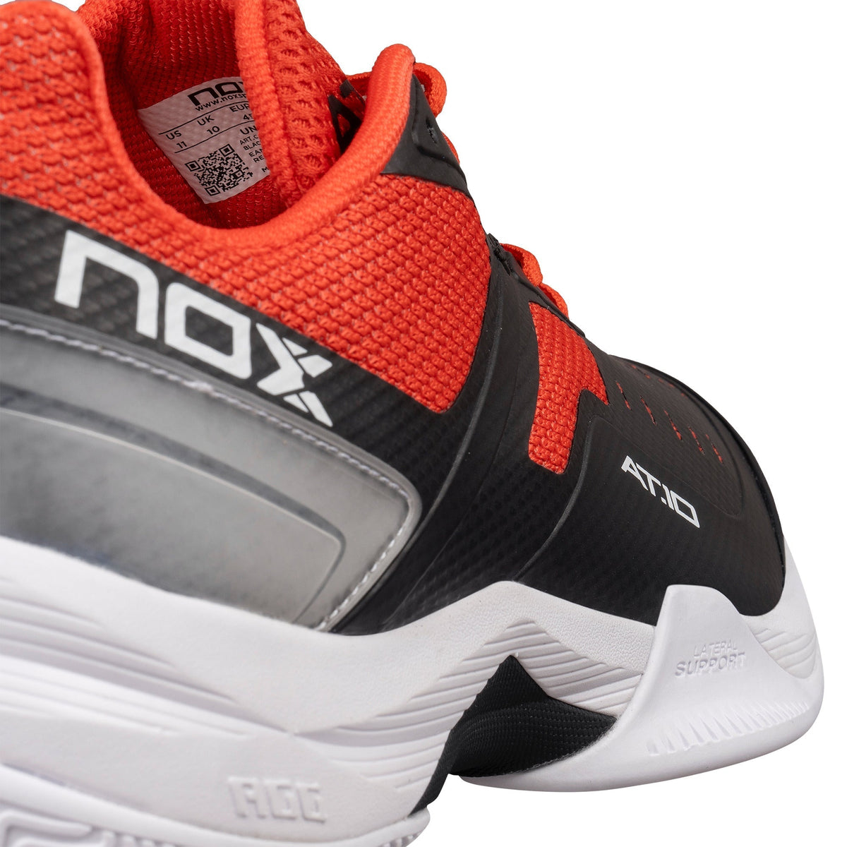 NOX Zapatillas AT10 PRO Negro/Rojo