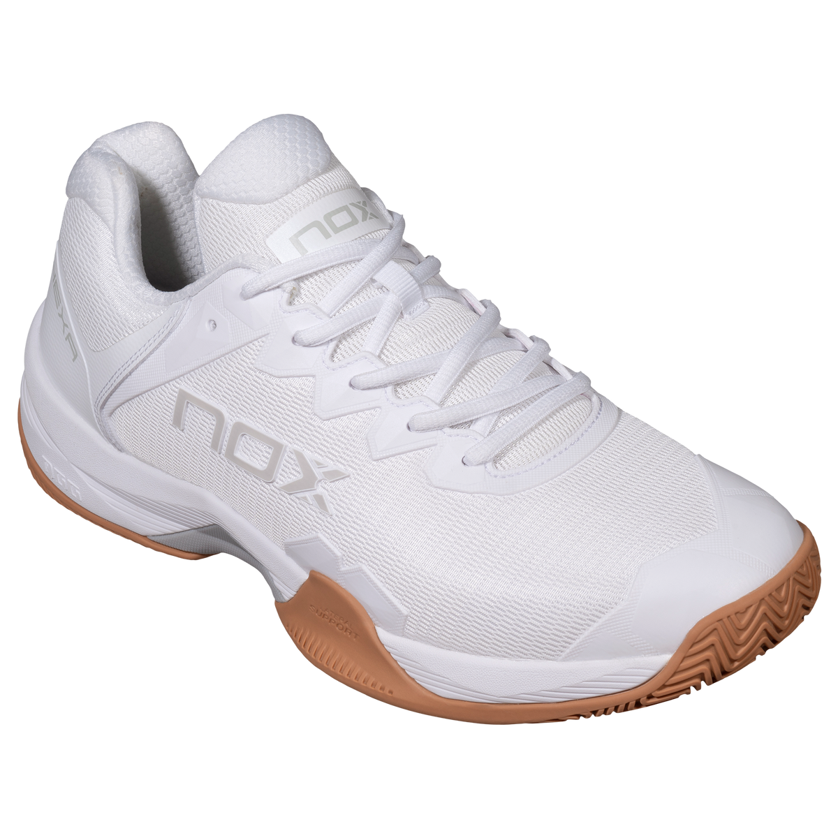 NOX Zapatillas ML10 HEXA Blanco/Suela Caramelo