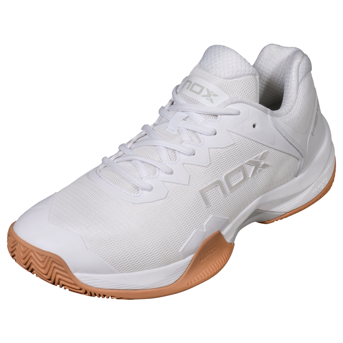 NOX Zapatillas ML10 HEXA Blanco/Suela Caramelo