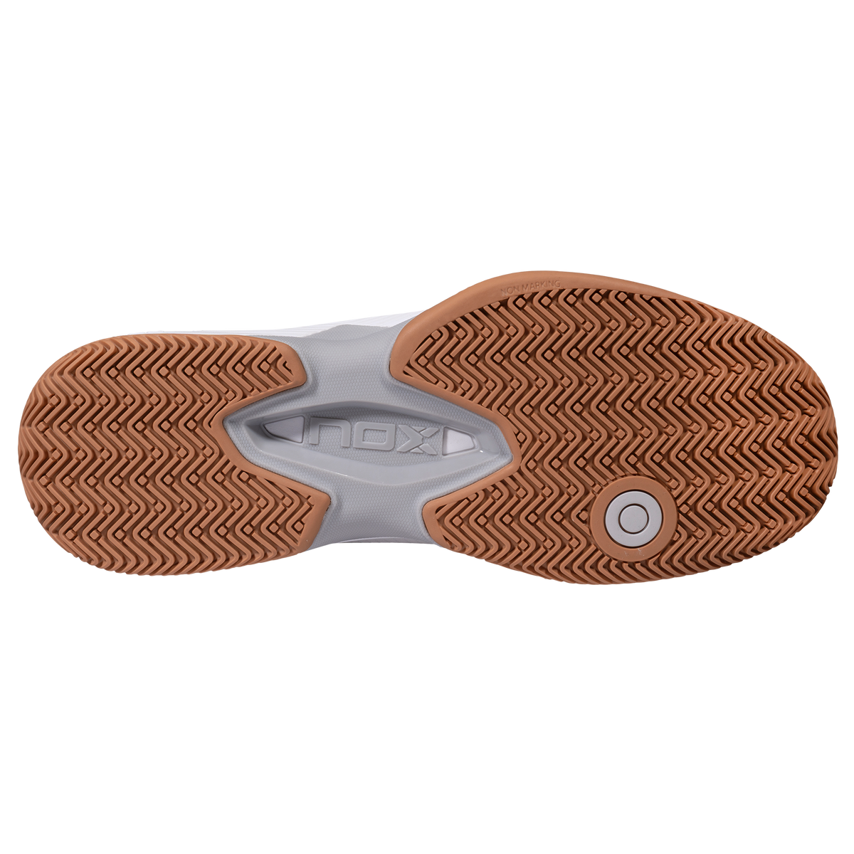 NOX Zapatillas ML10 HEXA Blanco/Suela Caramelo