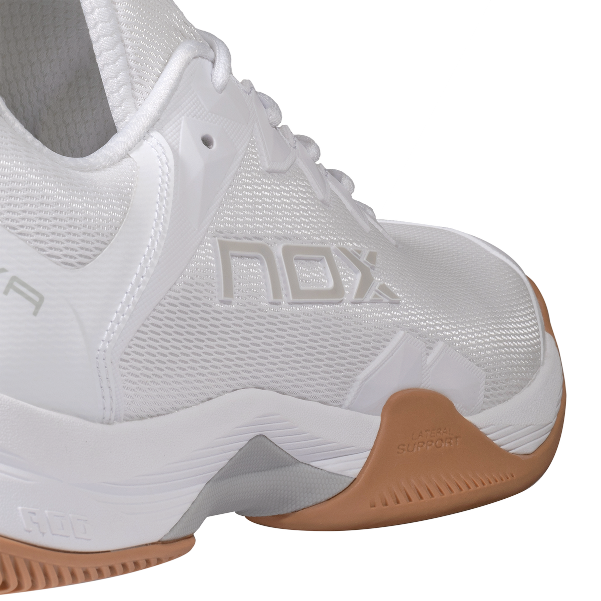 NOX Zapatillas ML10 HEXA Blanco/Suela Caramelo
