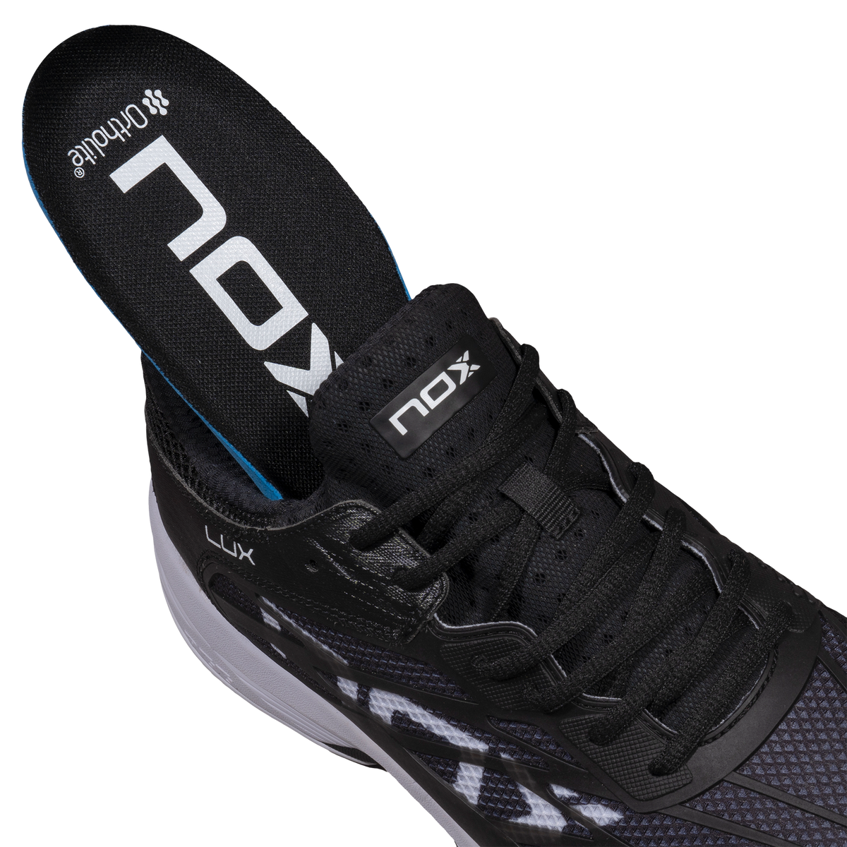 NOX Zapatillas AT10 LUX Negro/Blanco