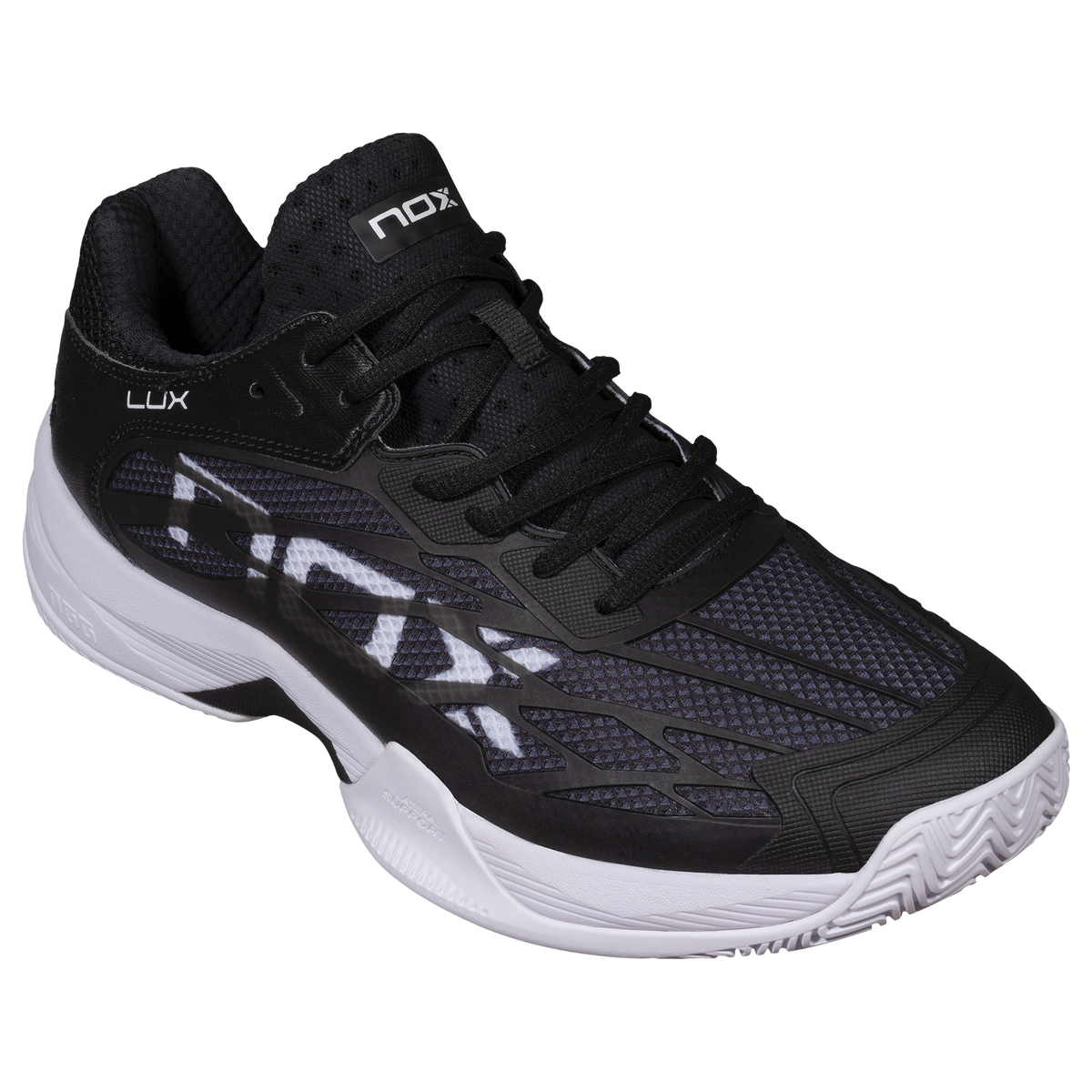 NOX Zapatillas AT10 LUX Negro/Blanco