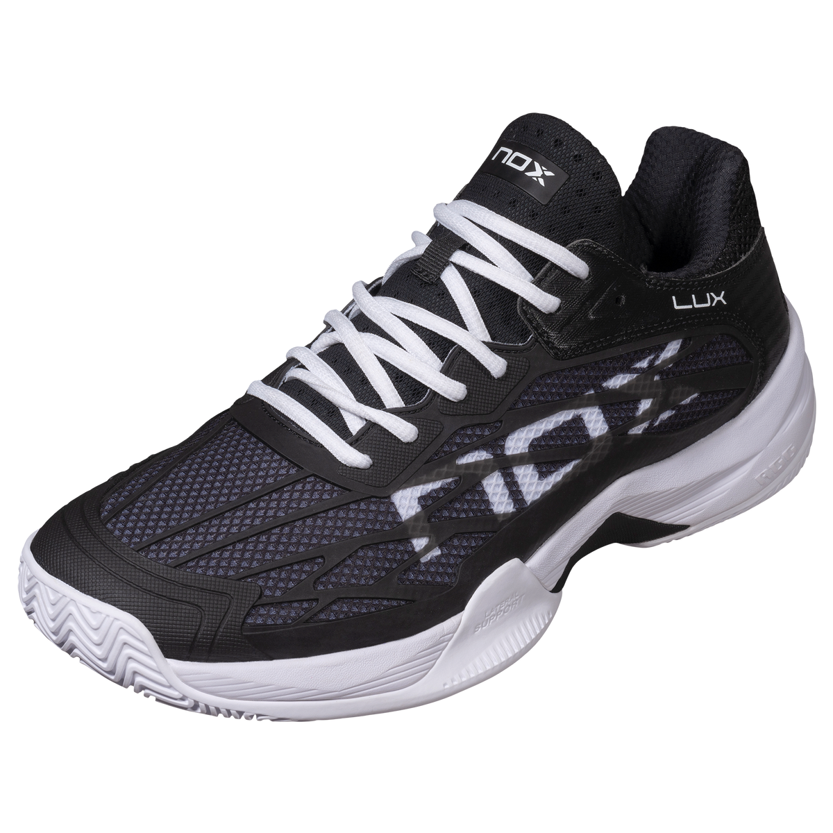 NOX Zapatillas AT10 LUX Negro/Blanco