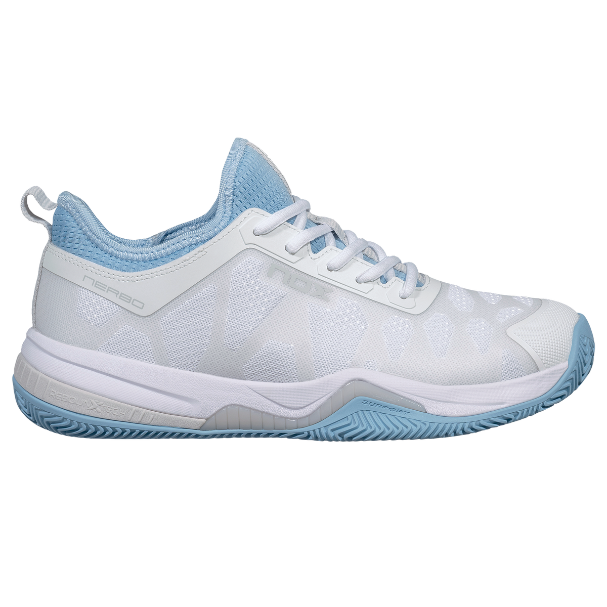 NOX Zapatillas NERBO Blanco/Azul Atardecer
