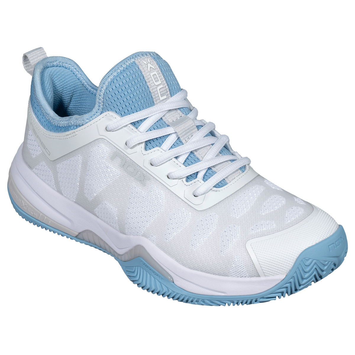 NOX Zapatillas NERBO Blanco/Azul Atardecer