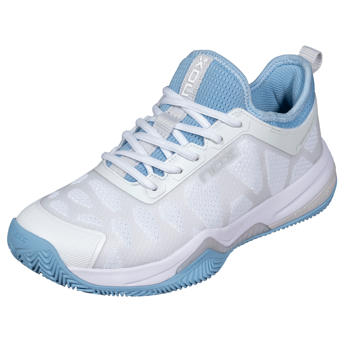 NOX Zapatillas NERBO Blanco/Azul Atardecer