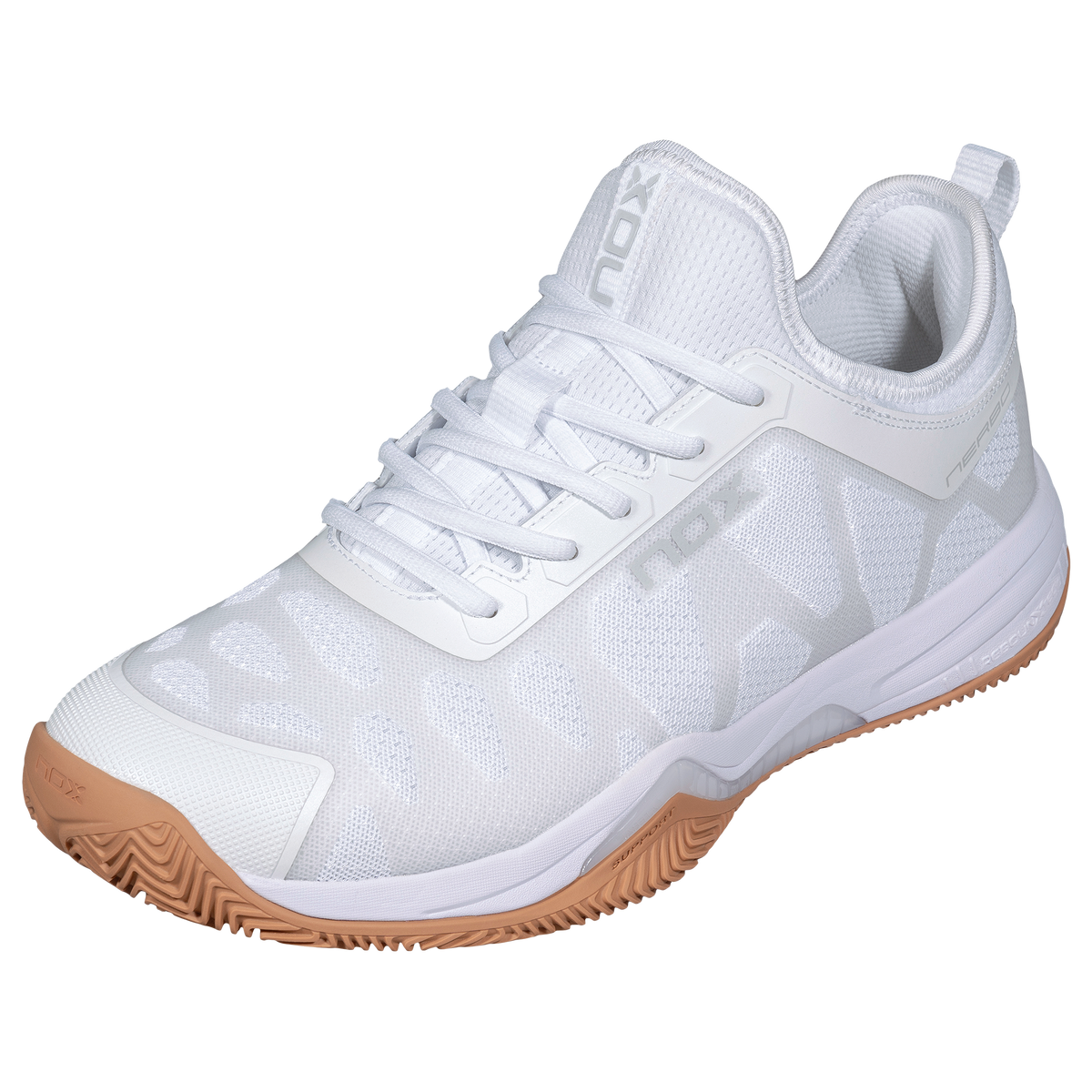 NOX Zapatillas NERBO Blanco/Suela Caramelo