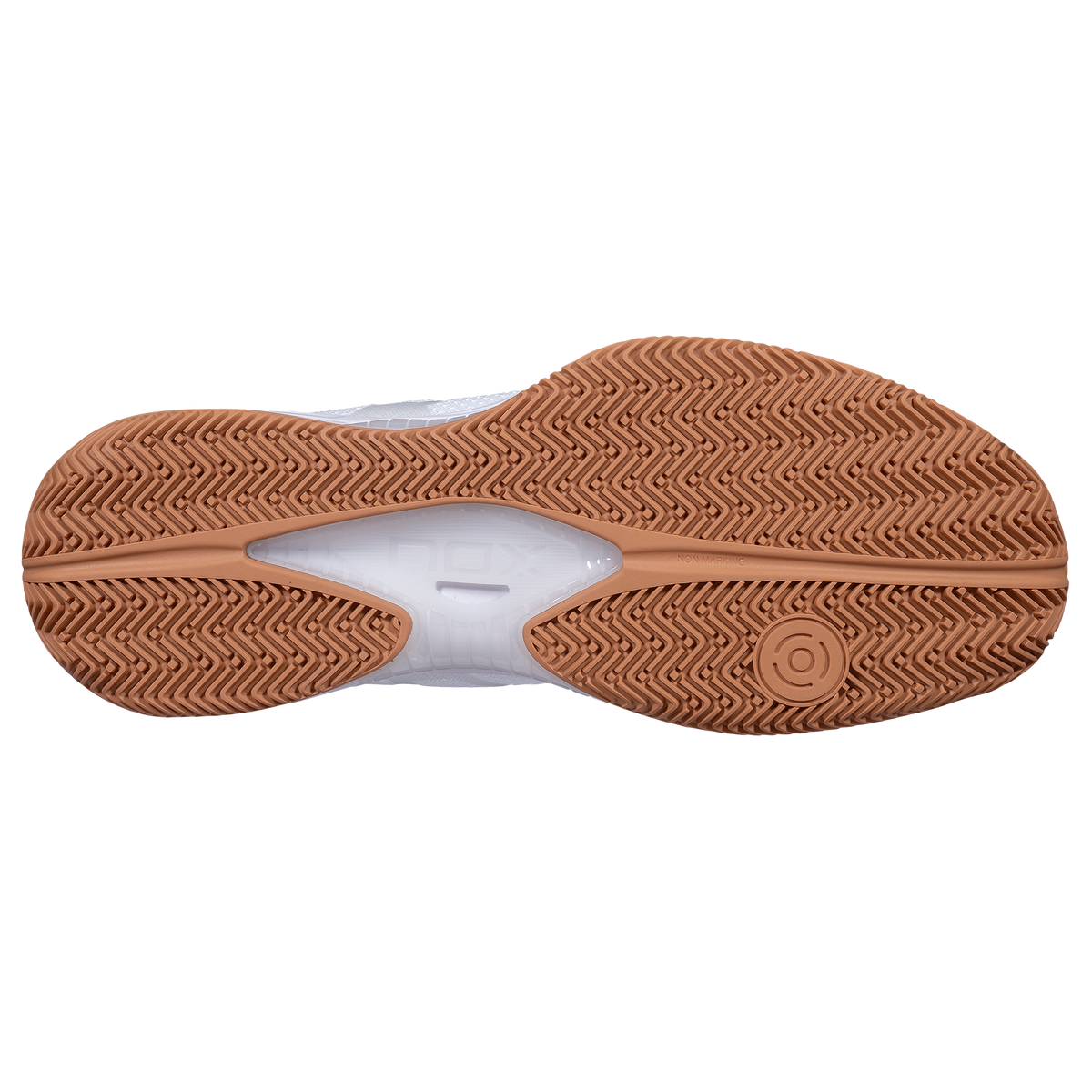 NOX Zapatillas NERBO Blanco/Suela Caramelo