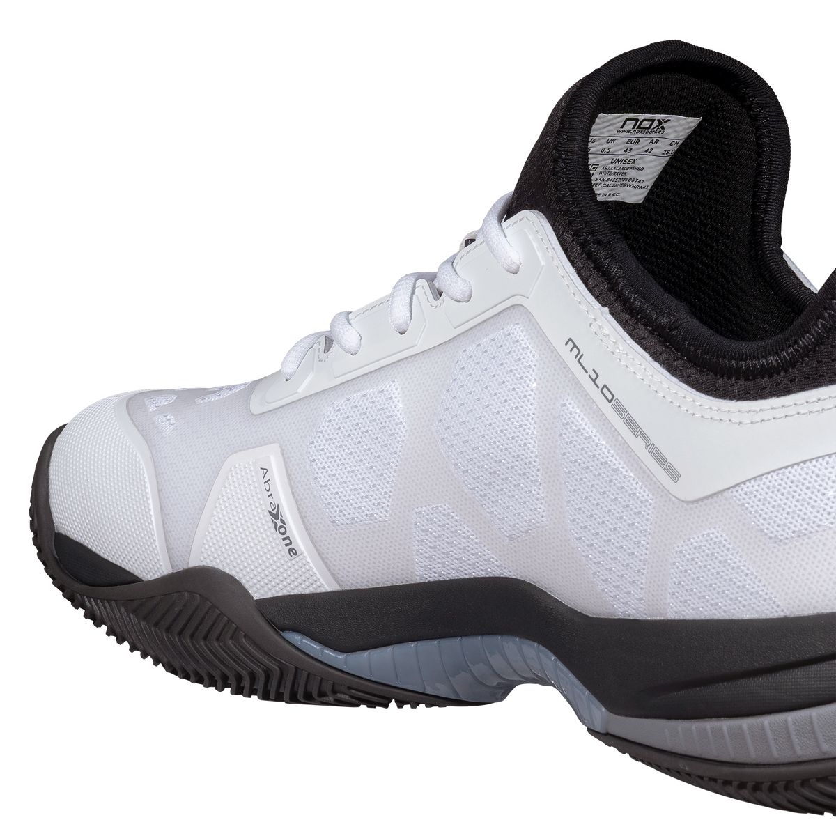 NOX Zapatillas NERBO White/Raven