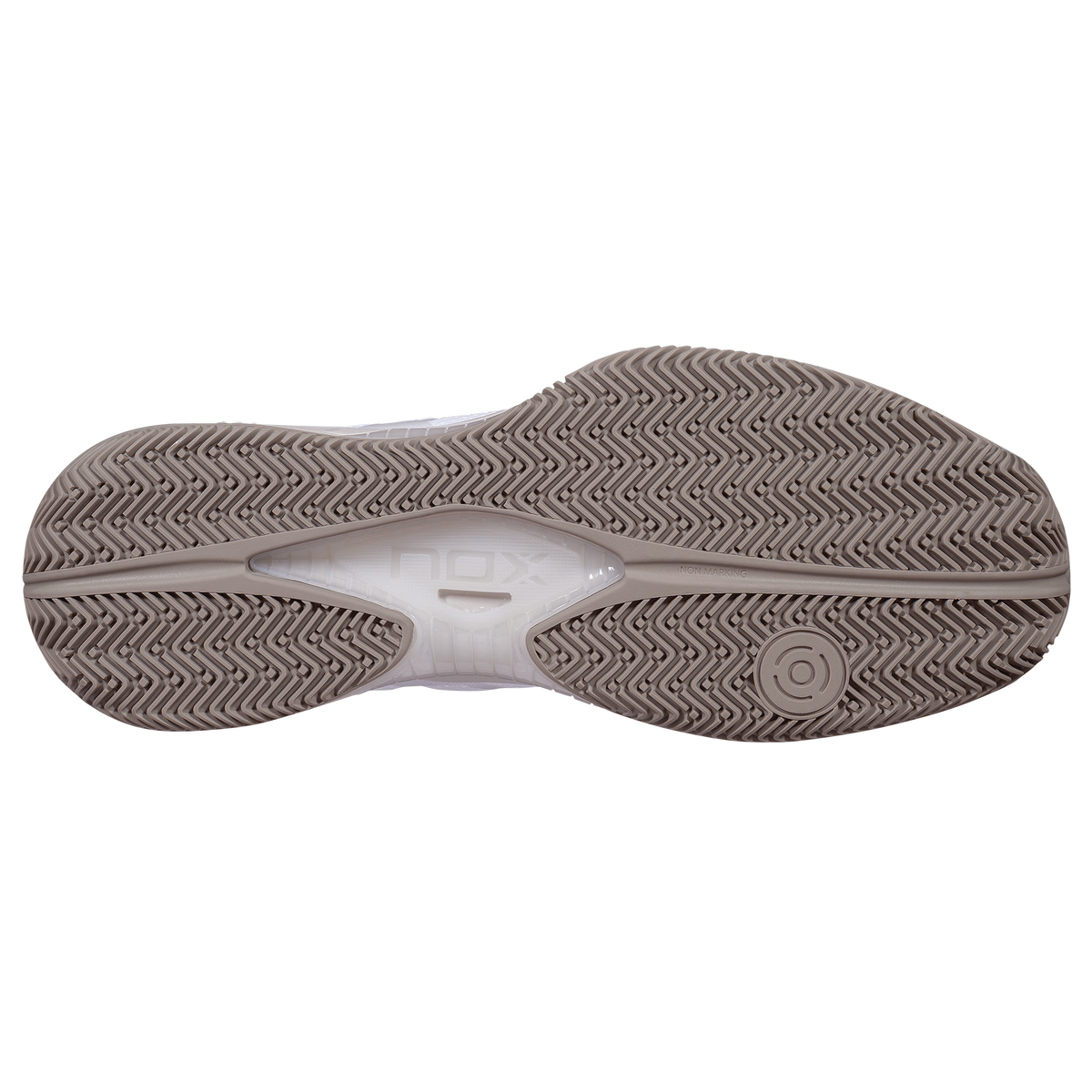 NOX Zapatillas NERBO Blanco/Verde Vetiver