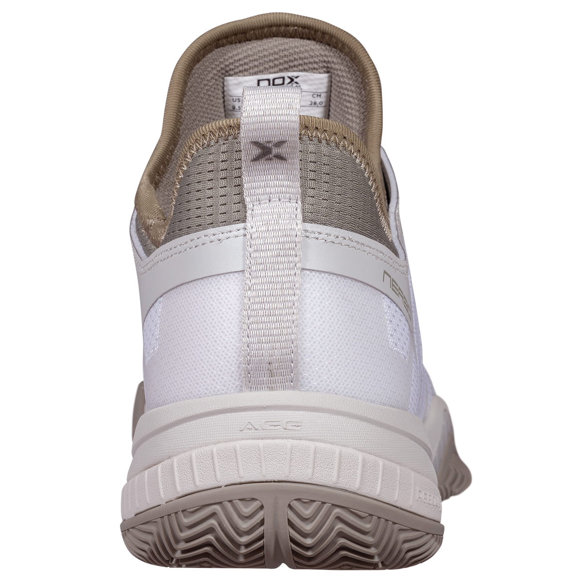 NOX Zapatillas NERBO Blanco/Verde Vetiver