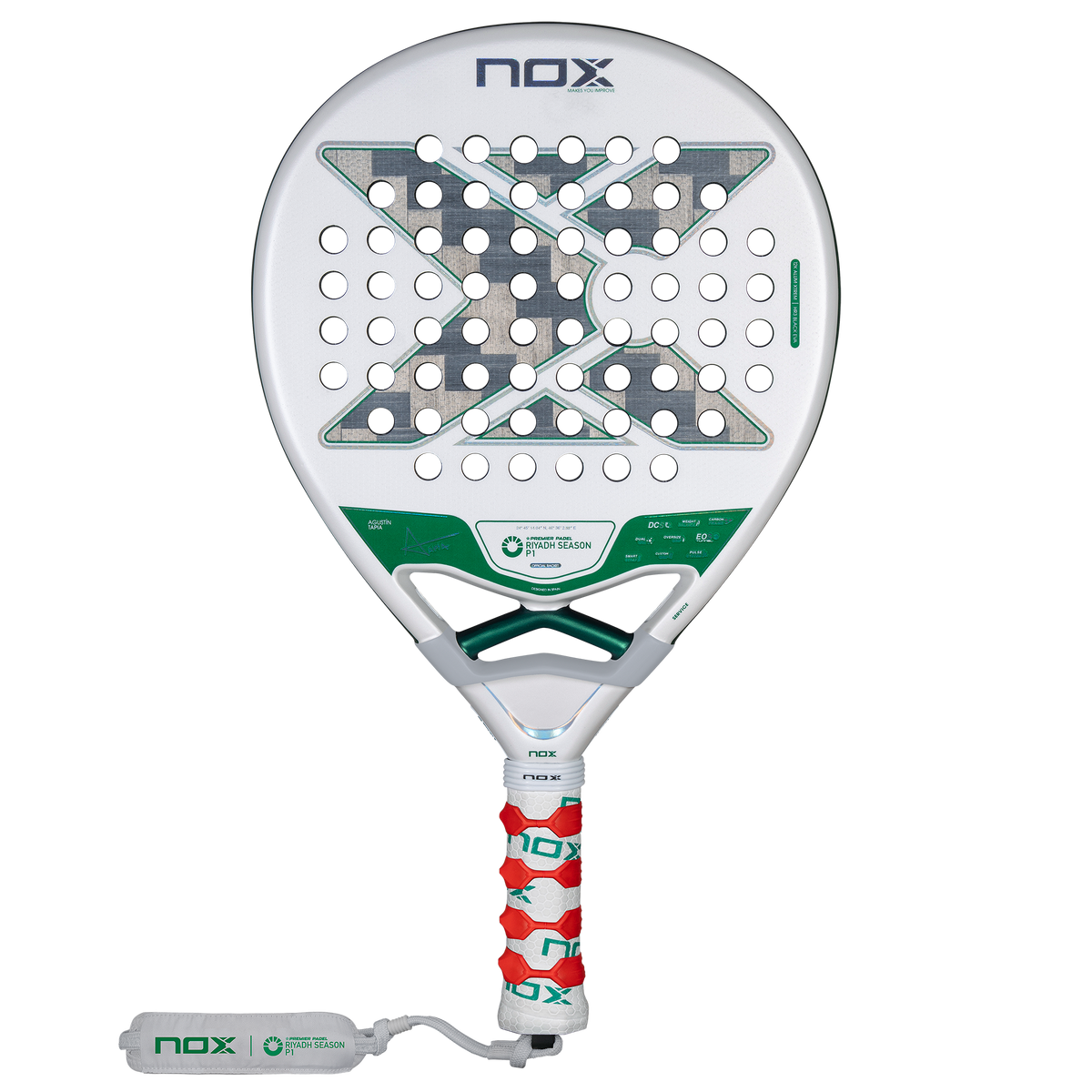 NOX AT10 Genius 12K Official Racket Riyadh Season P1 by Agustín Tapia