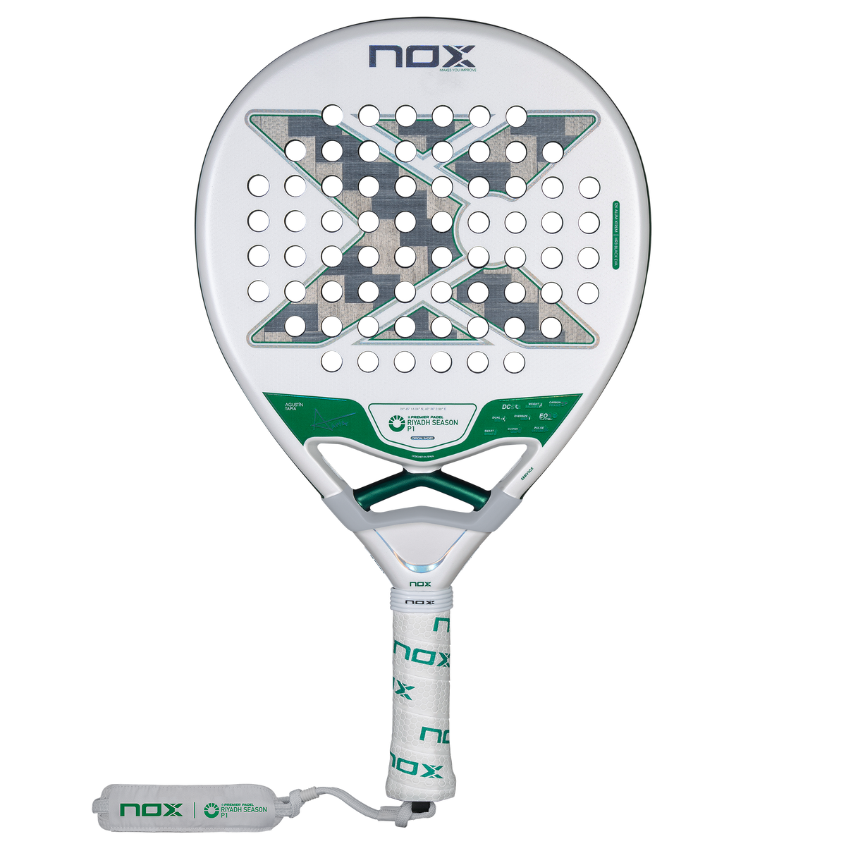 NOX AT10 Genius 12K Official Racket Riyadh Season P1 by Agustín Tapia