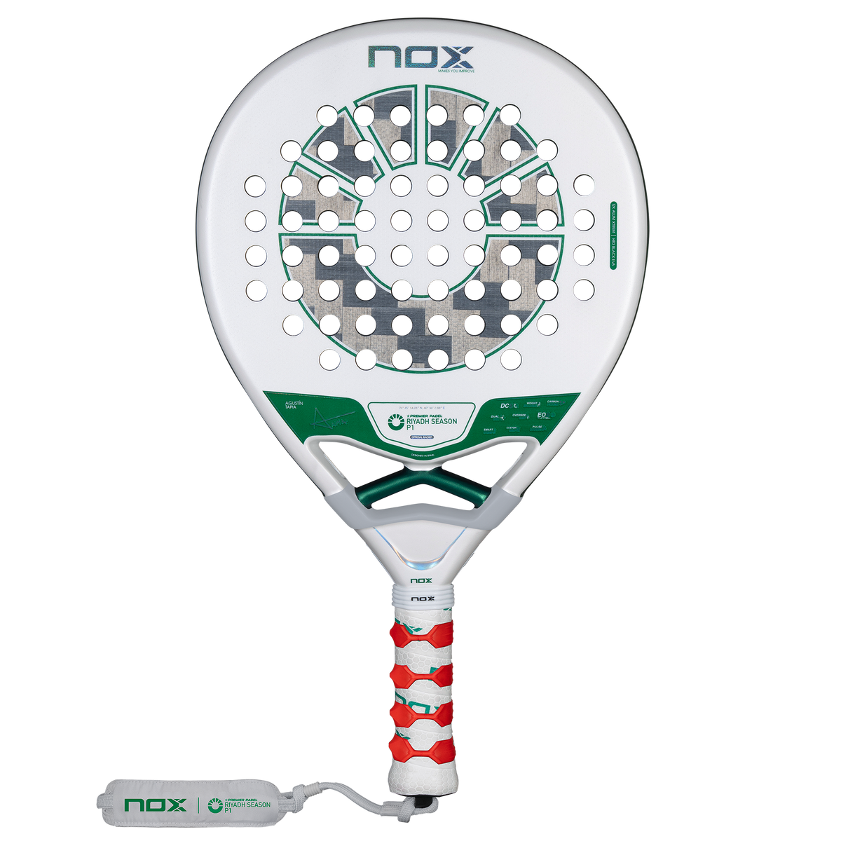 NOX AT10 Genius 12K Official Racket Riyadh Season P1 by Agustín Tapia