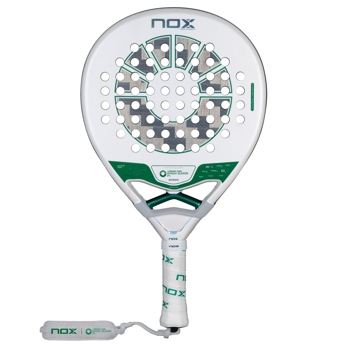 NOX AT10 Genius 12K Official Racket Riyadh Season P1 by Agustín Tapia
