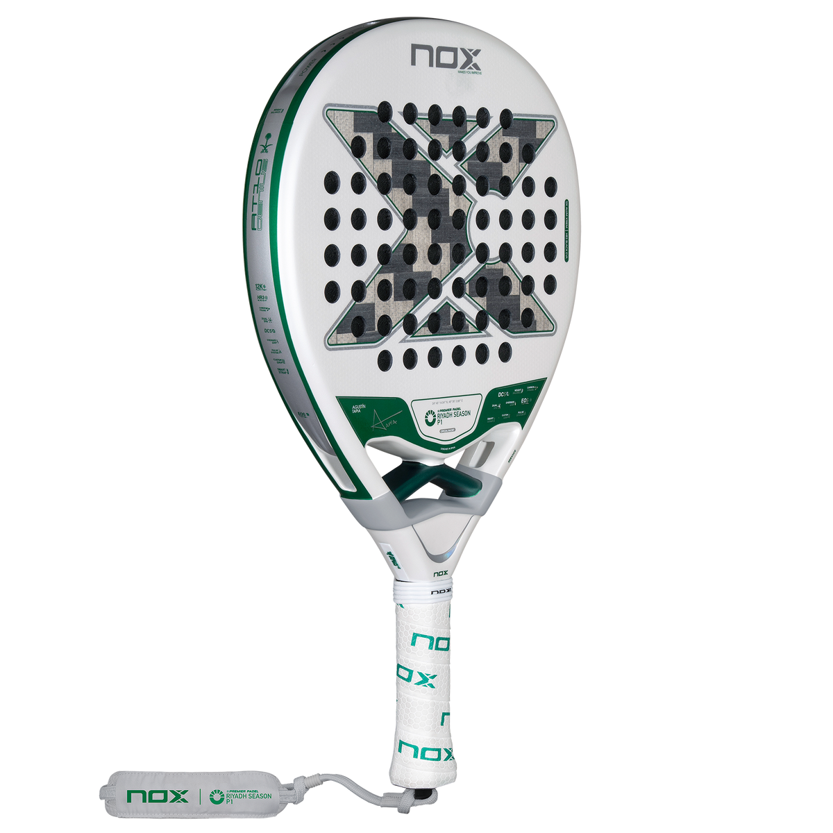 NOX AT10 Genius 12K Official Racket Riyadh Season P1 by Agustín Tapia