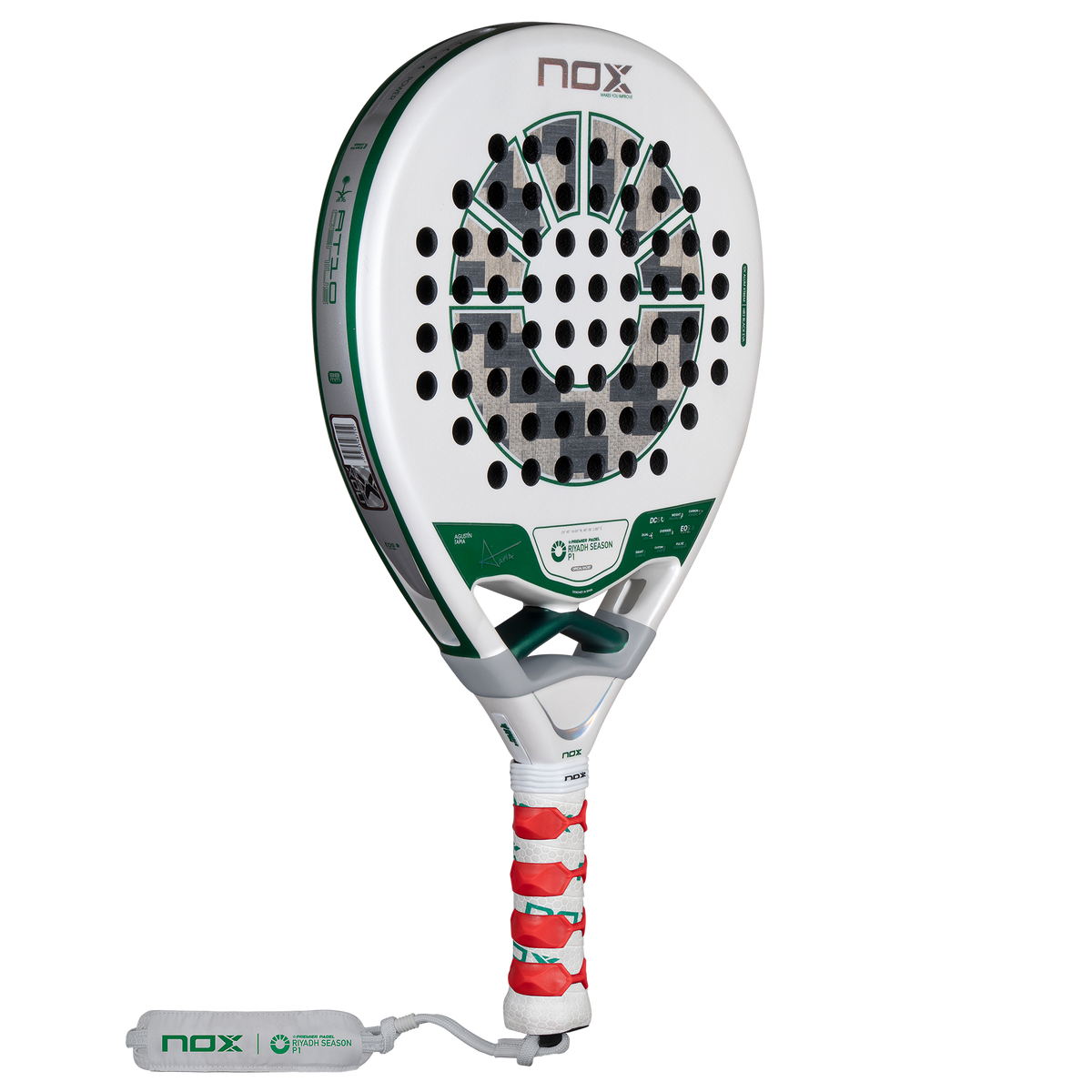 NOX AT10 Genius 12K Official Racket Riyadh Season P1 by Agustín Tapia