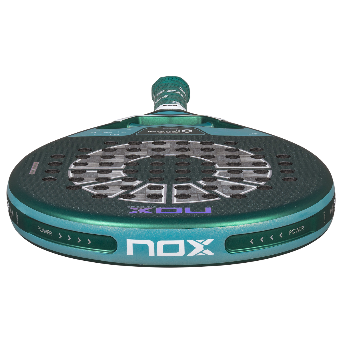 NOX AT10 Genius 18K Official Racket Riyadh Season P1 by Agustín Tapia