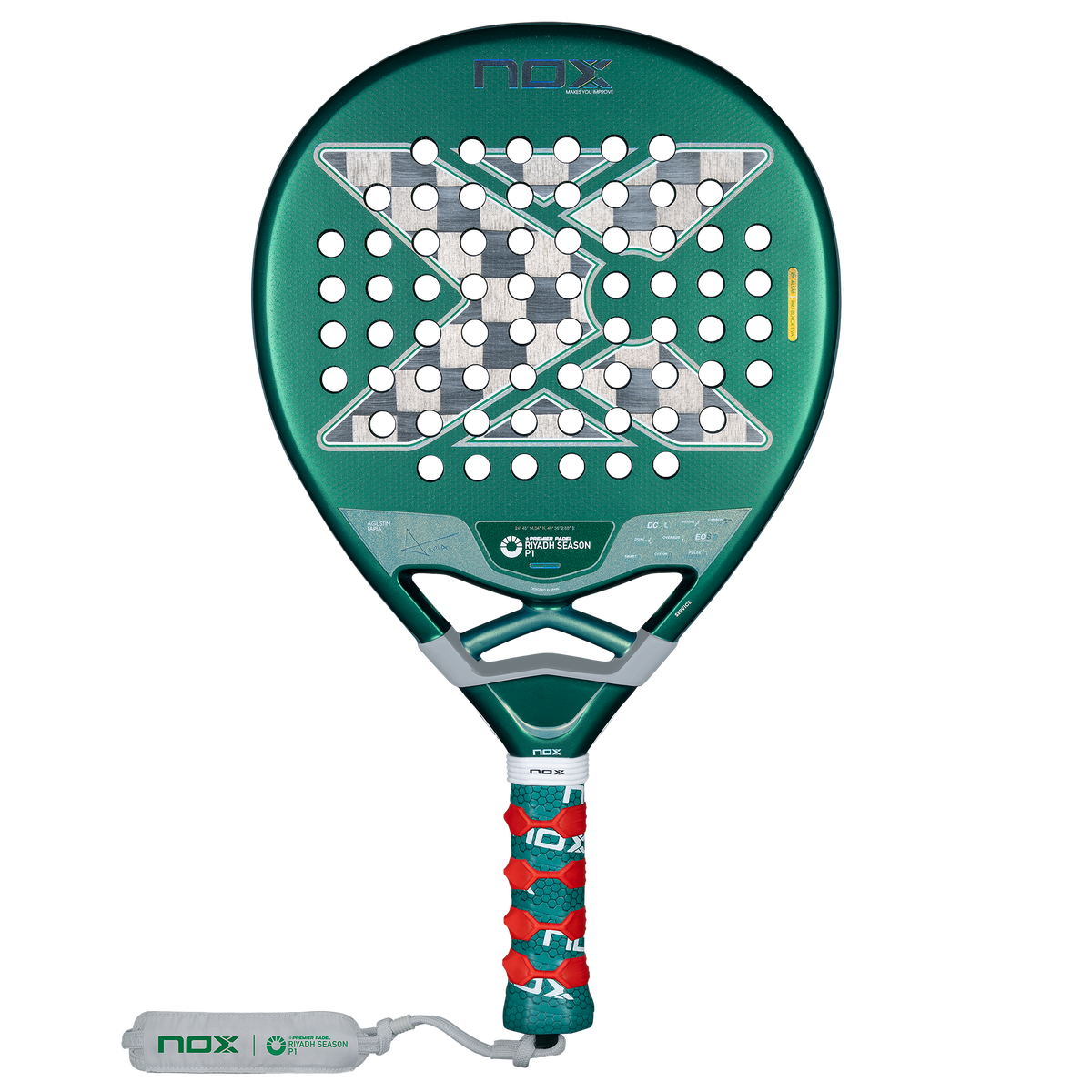 NOX AT10 Genius 18K Official Racket Riyadh Season P1 by Agustín Tapia