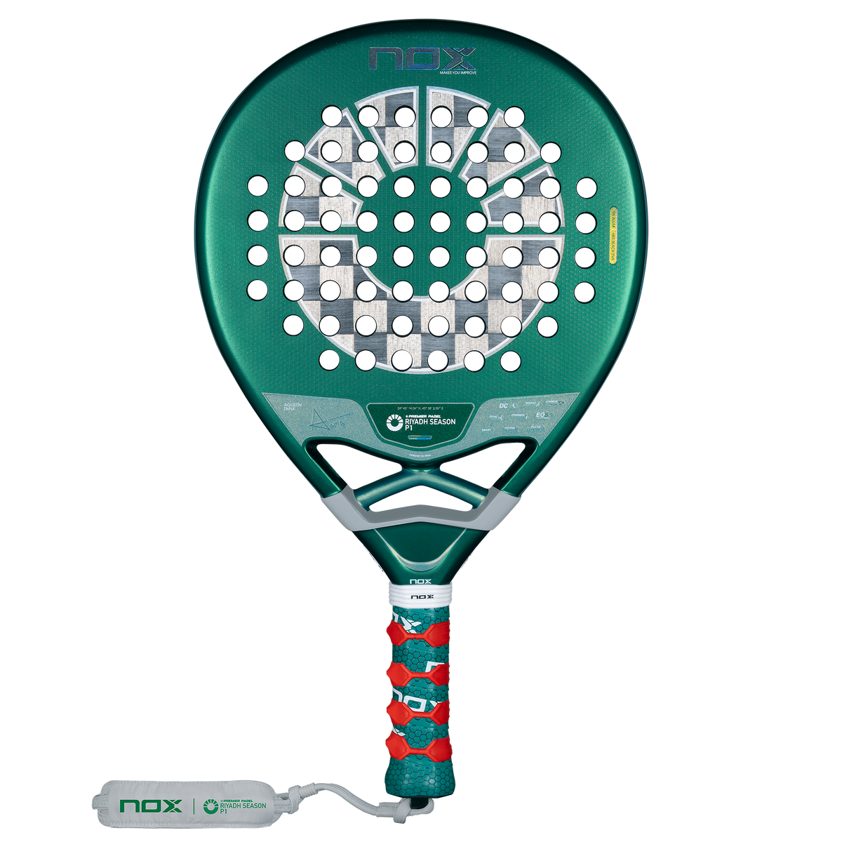 NOX AT10 Genius 18K Official Racket Riyadh Season P1 by Agustín Tapia