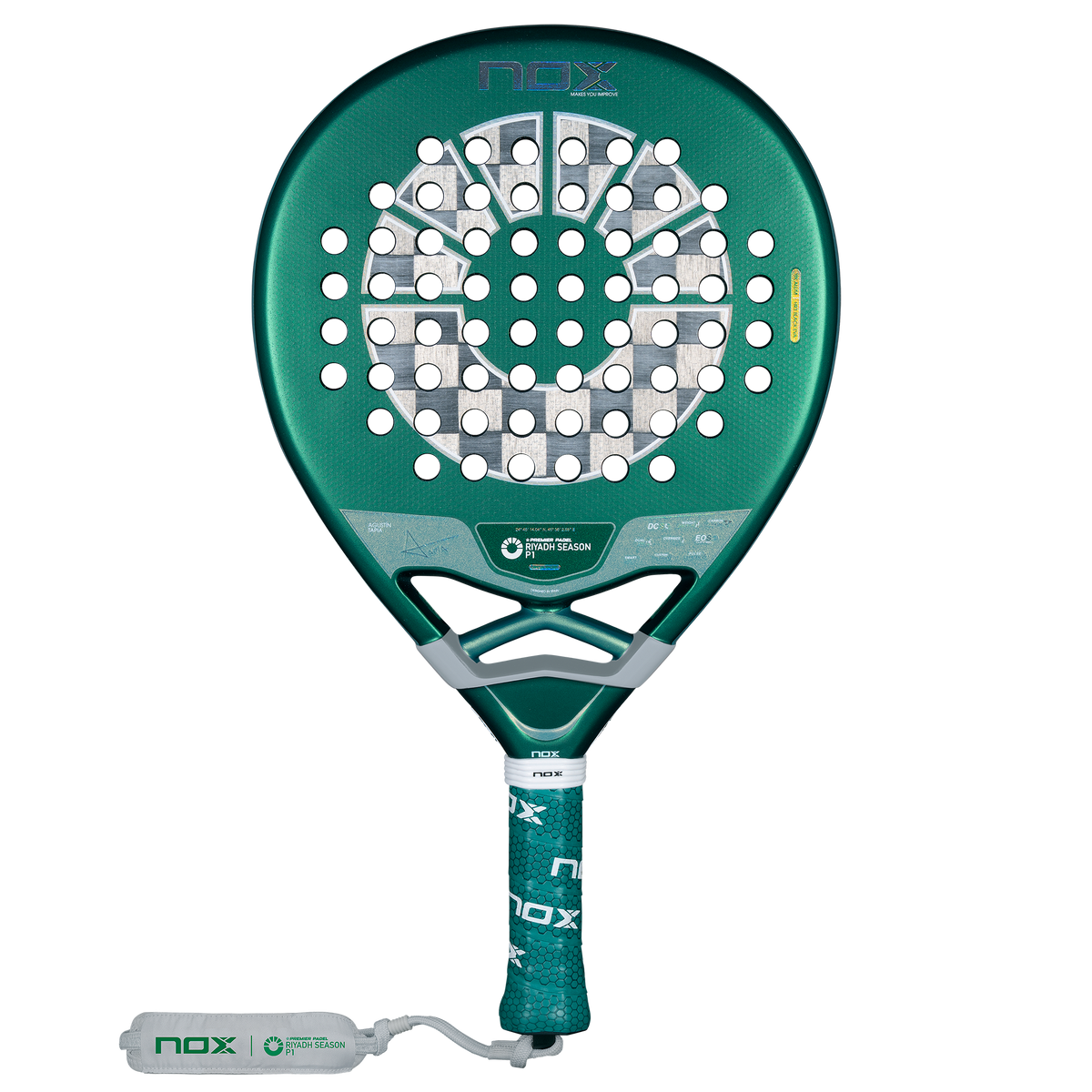 NOX AT10 Genius 18K Official Racket Riyadh Season P1 by Agustín Tapia