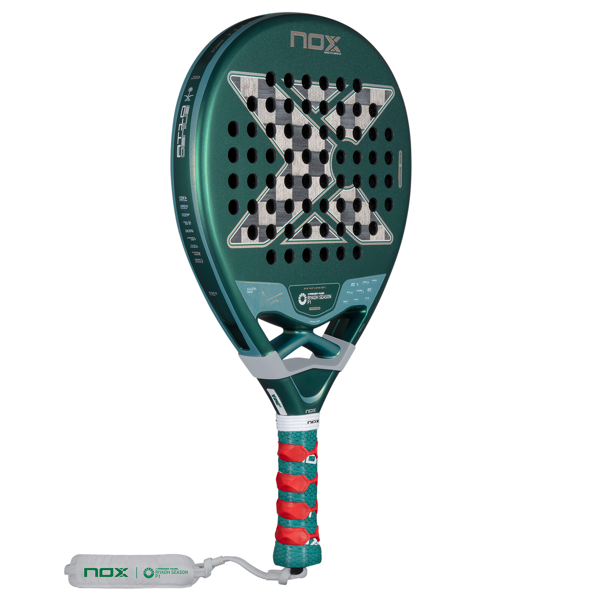 NOX AT10 Genius 18K Official Racket Riyadh Season P1 by Agustín Tapia