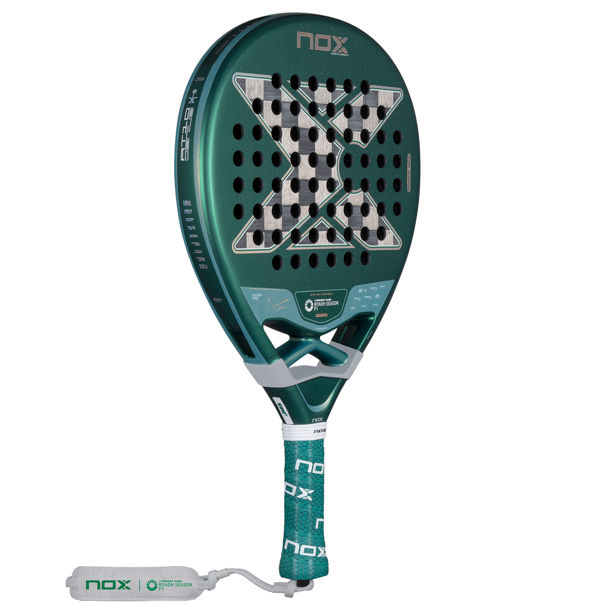 NOX AT10 Genius 18K Official Racket Riyadh Season P1 by Agustín Tapia