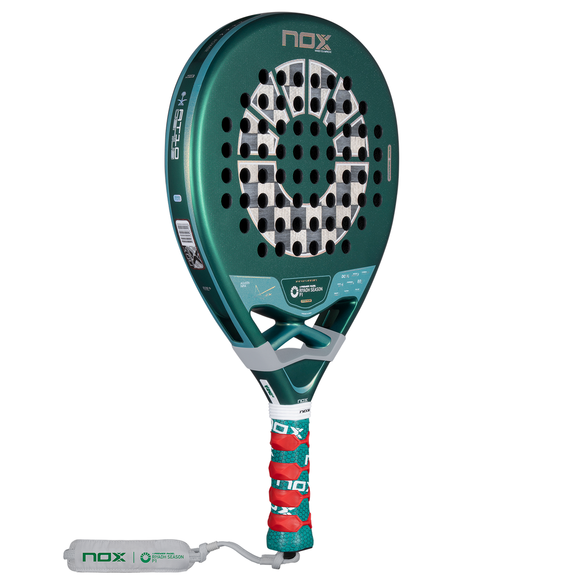 NOX AT10 Genius 18K Official Racket Riyadh Season P1 by Agustín Tapia