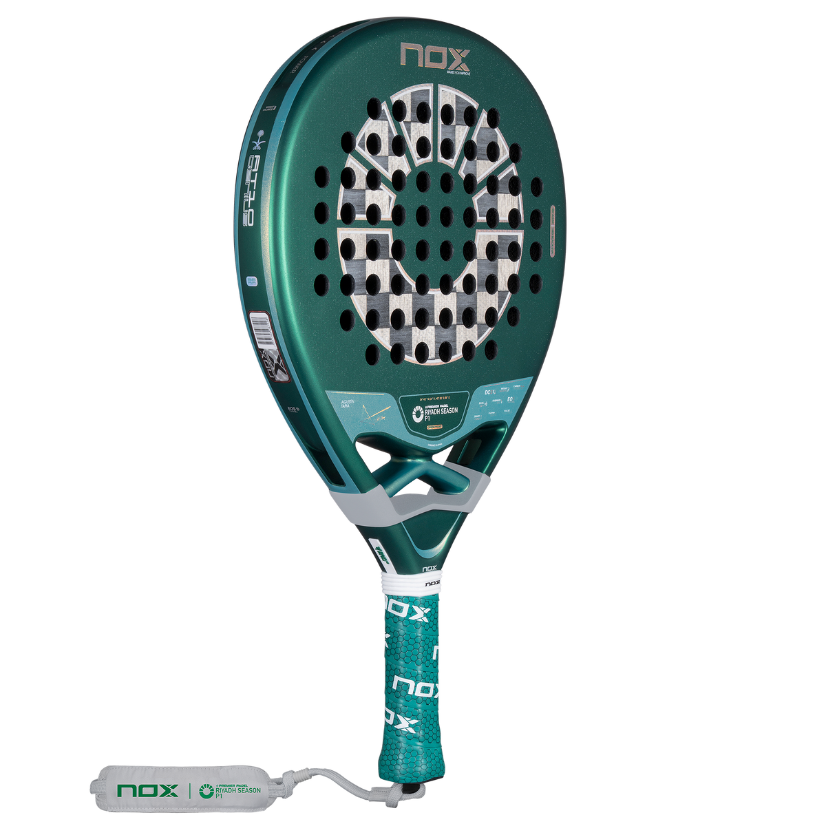 NOX AT10 Genius 18K Official Racket Riyadh Season P1 by Agustín Tapia