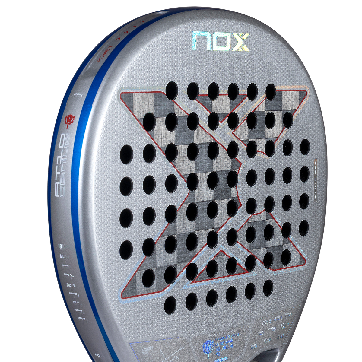 NOX AT10 Genius 18K Official Racket Asunción P2 by Agustín Tapia