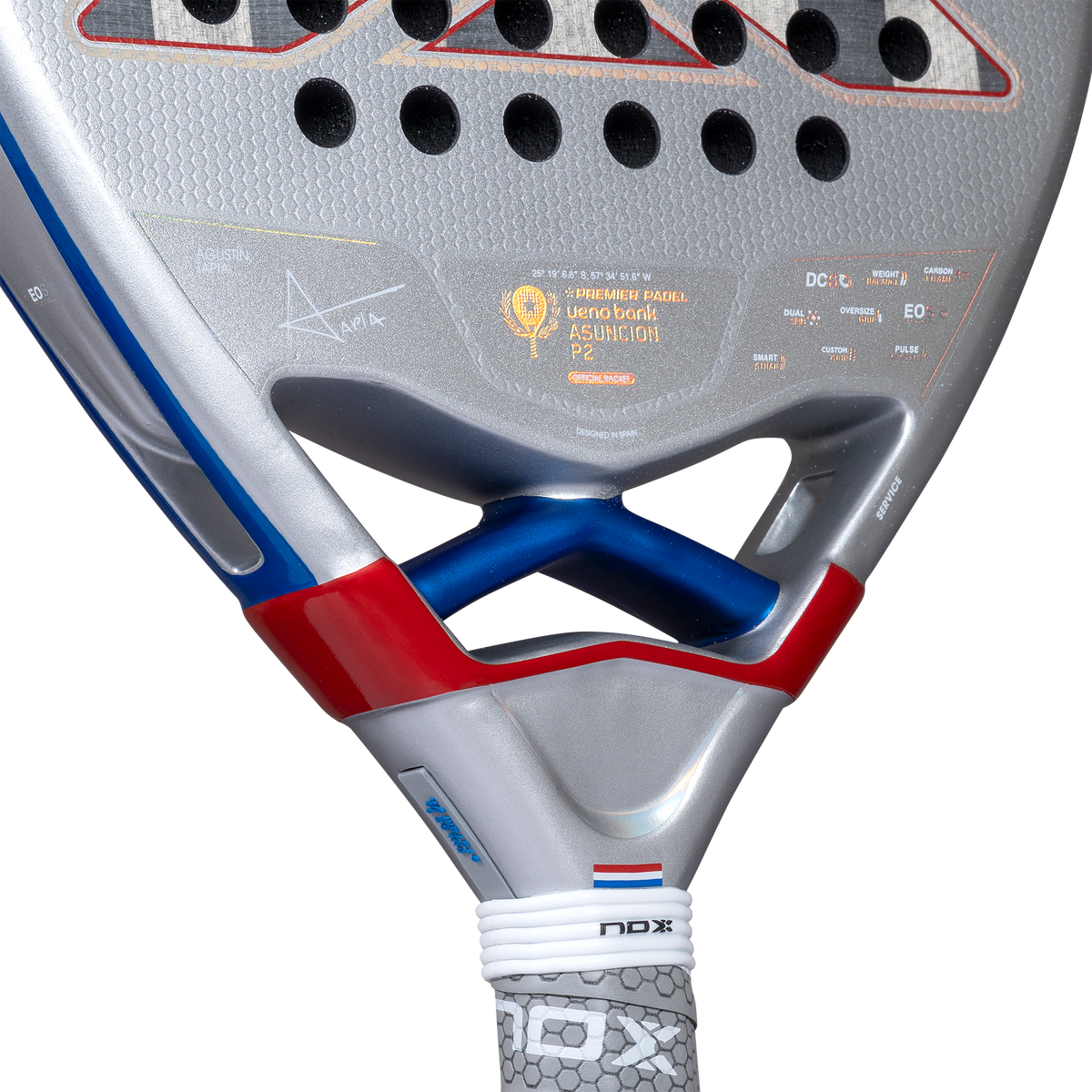 NOX AT10 Genius 18K Official Racket Asunción P2 by Agustín Tapia