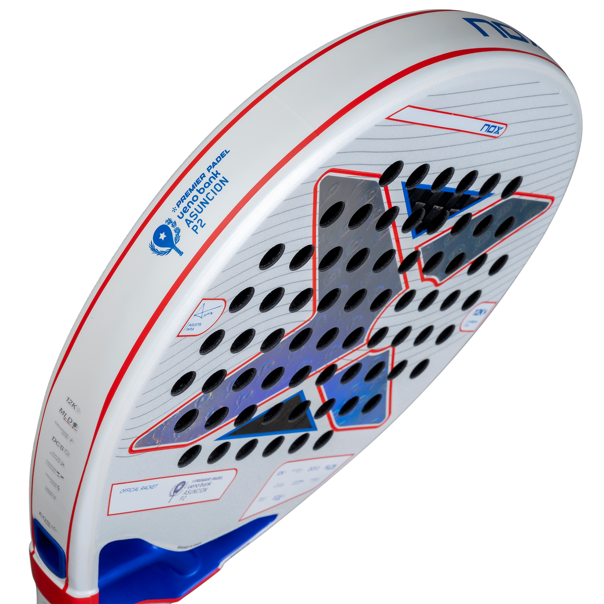 NOX AT10 Genius 12K Official Racket Asunción P2 by Agustín Tapia