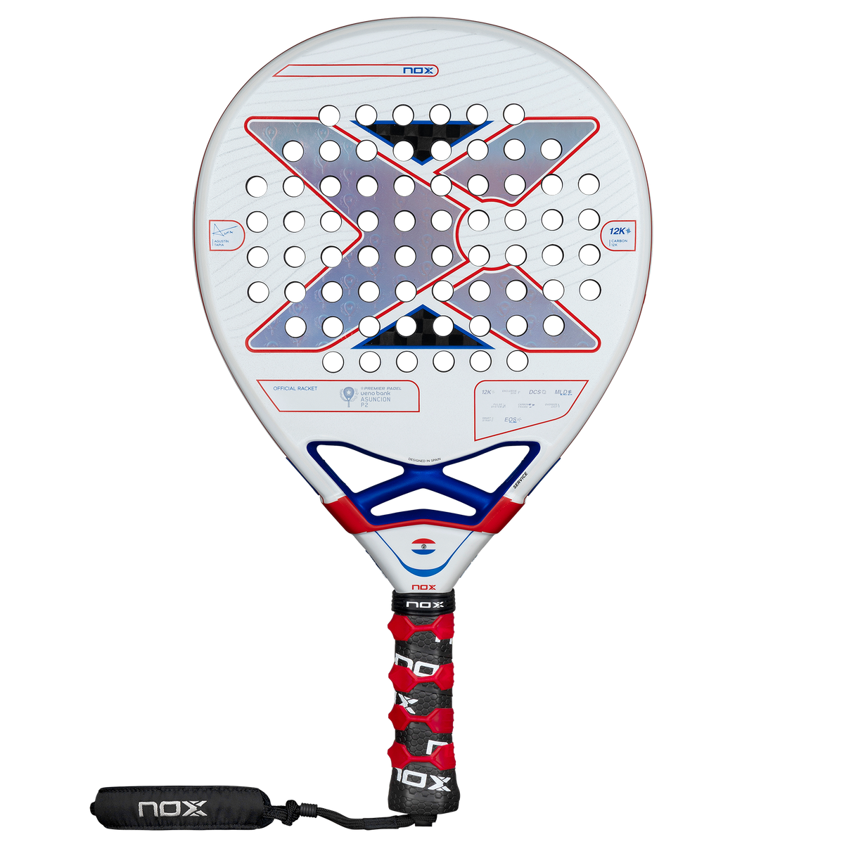 NOX AT10 Genius 12K Official Racket Asunción P2 by Agustín Tapia
