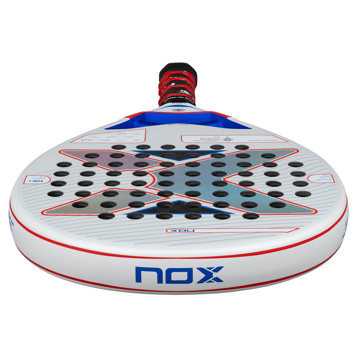 NOX AT10 Genius 12K Official Racket Asunción P2 by Agustín Tapia