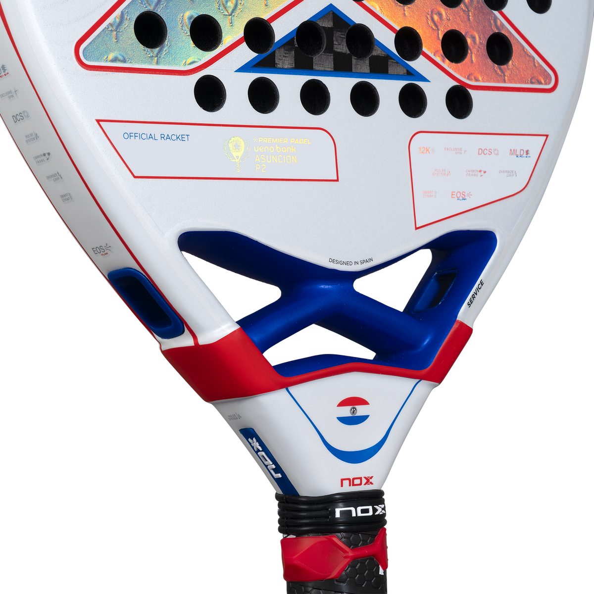 NOX AT10 Genius 12K Official Racket Asunción P2 by Agustín Tapia