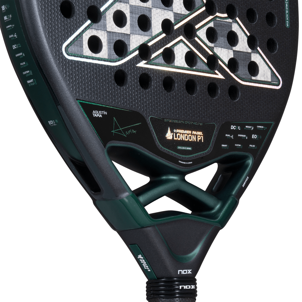 NOX AT10 Genius 18K Alum London P1 Exclusive Edition by Agustín Tapia