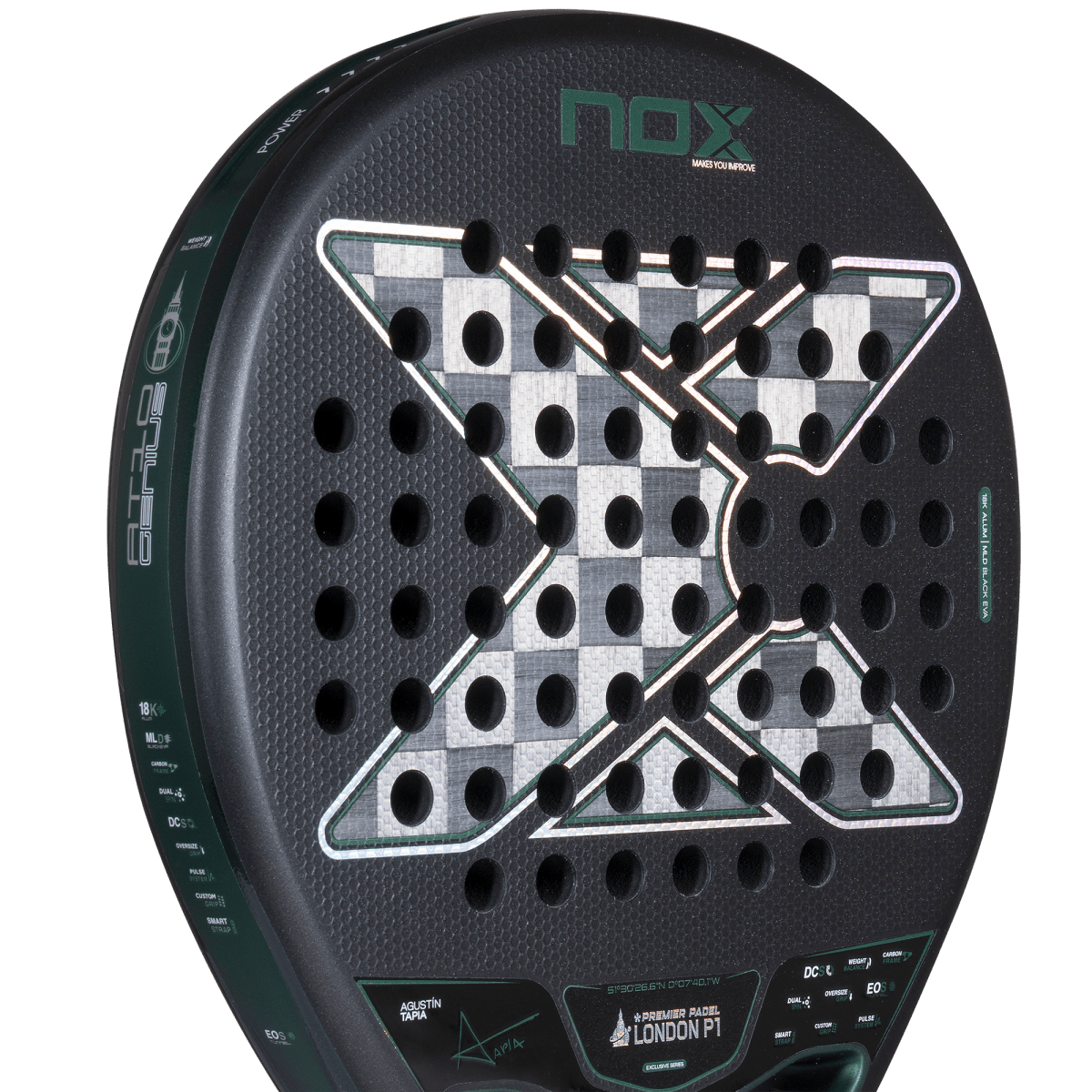 NOX AT10 Genius 18K Alum London P1 Exclusive Edition by Agustín Tapia