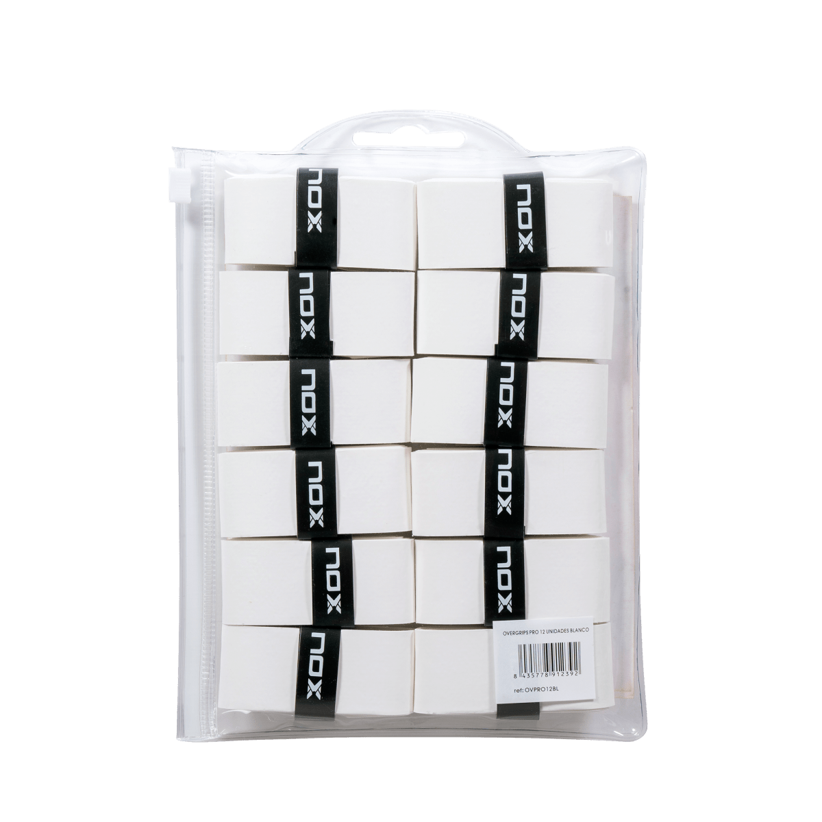 Bolsa 12 Overgrips PRO Lisos Blanco