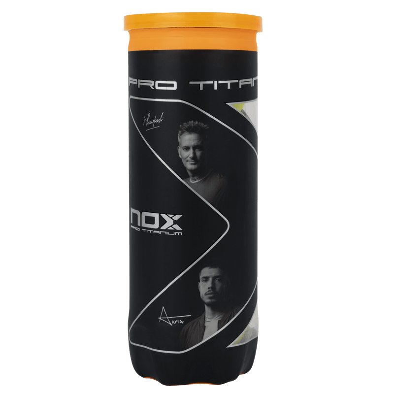 Bote de 3 pelotas de pádel PRO TITANIUM