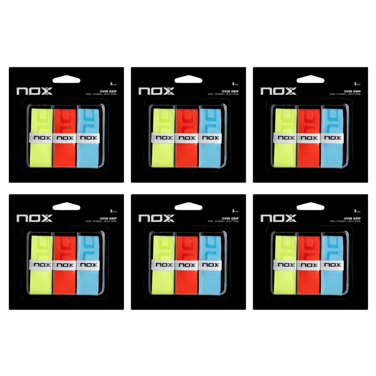 Caja de 6 uds. - Overgrip PRO Colores