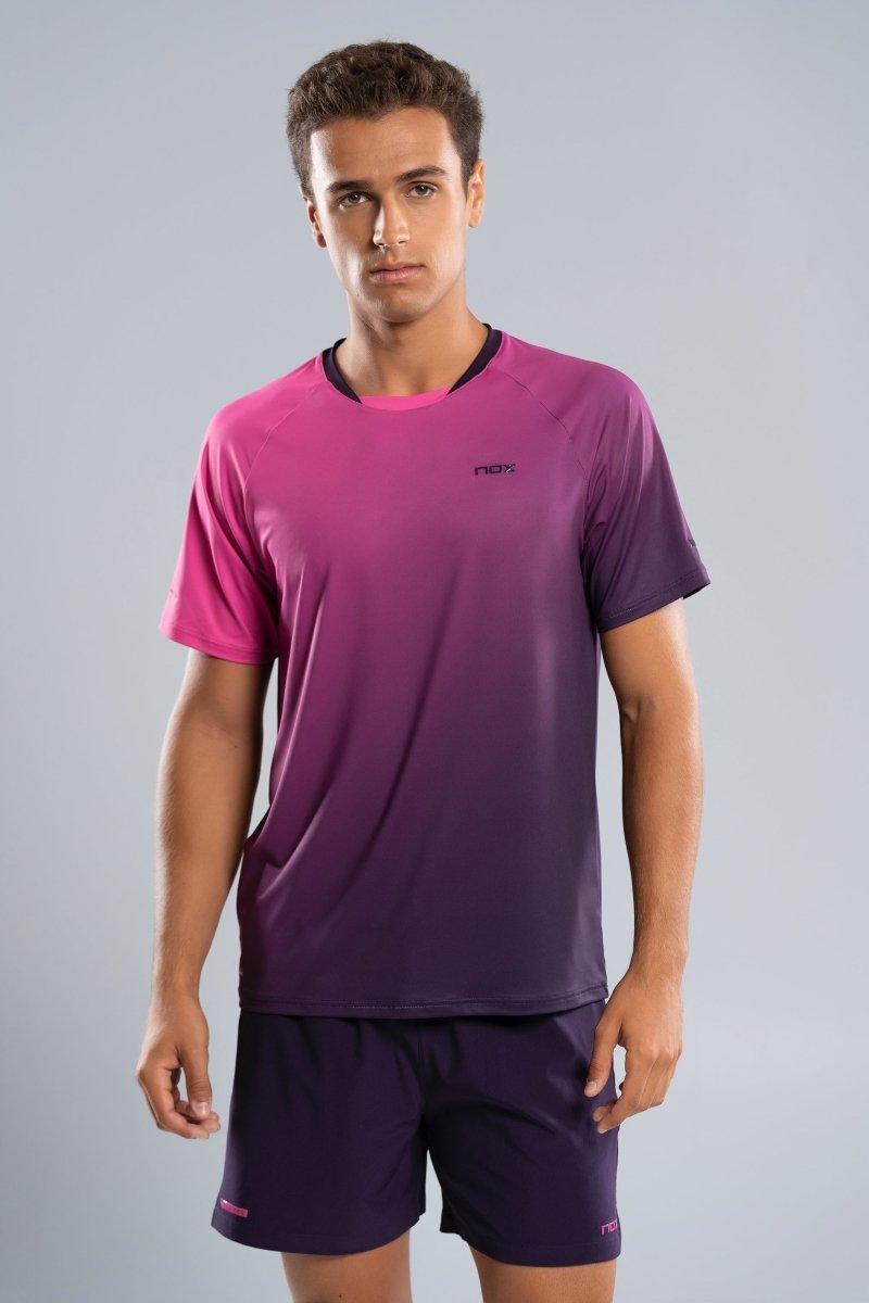 Camiseta Hombre PRO Blackberry Rose Degraded