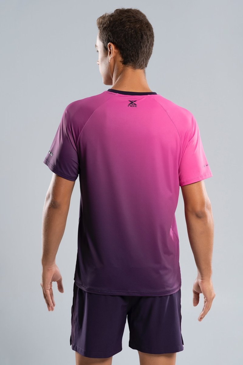 Camiseta Hombre PRO Blackberry Rose Degraded