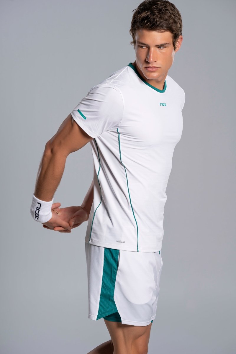 Camiseta Hombre PRO White/Ivy Green