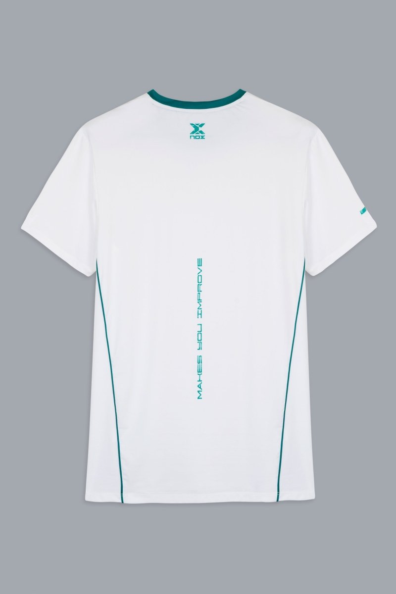 Camiseta Hombre PRO White/Ivy Green
